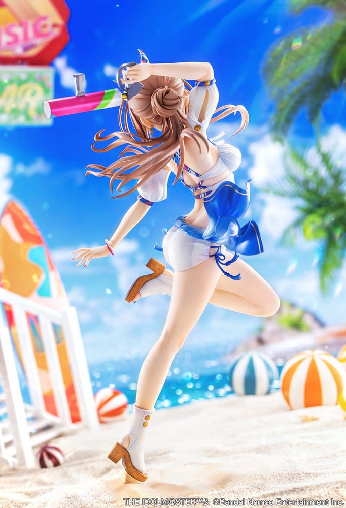 The Idolmaster Gakuen figurine PVC 1/7 Himesaki Rinami Kimi to Semi Blue Ver. 27 cm