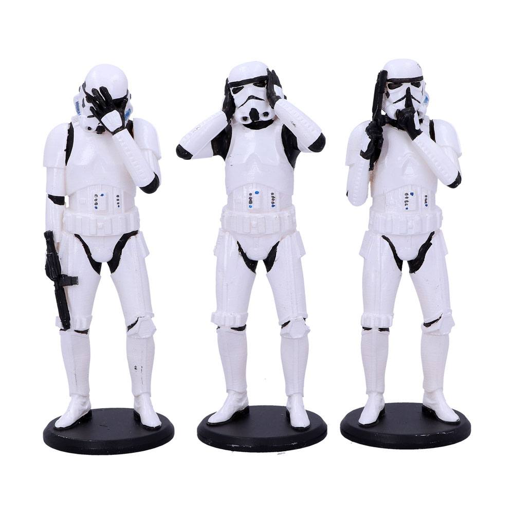 Les Trois Sages Stormtroopers Figurines 14cm