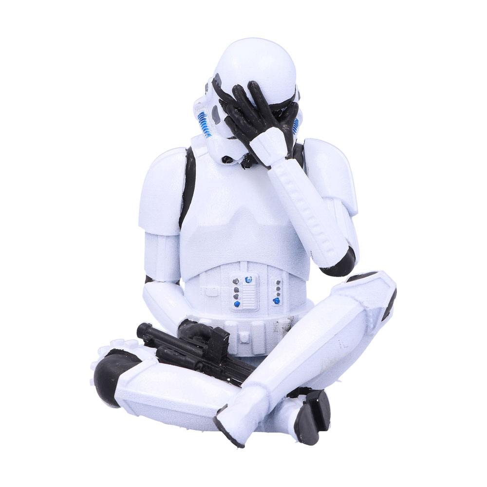 Stormtrooper Cache Yeux Figurine 10cm