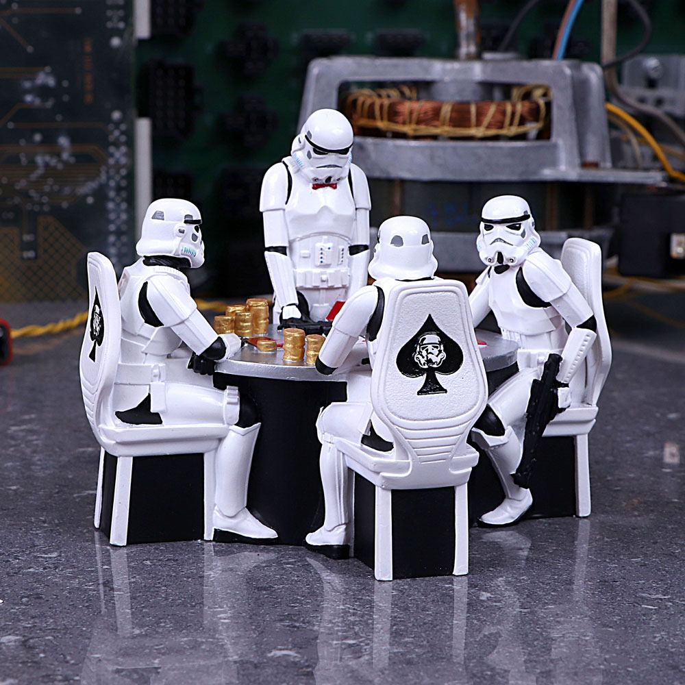 Star Wars - Diorama Stormtrooper "Poker Face" 18.3cm