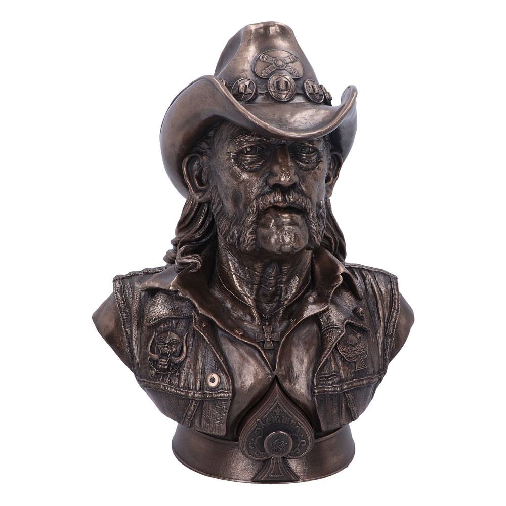Motorhead - Buste Lemmy (Finition en bronze) 35cm