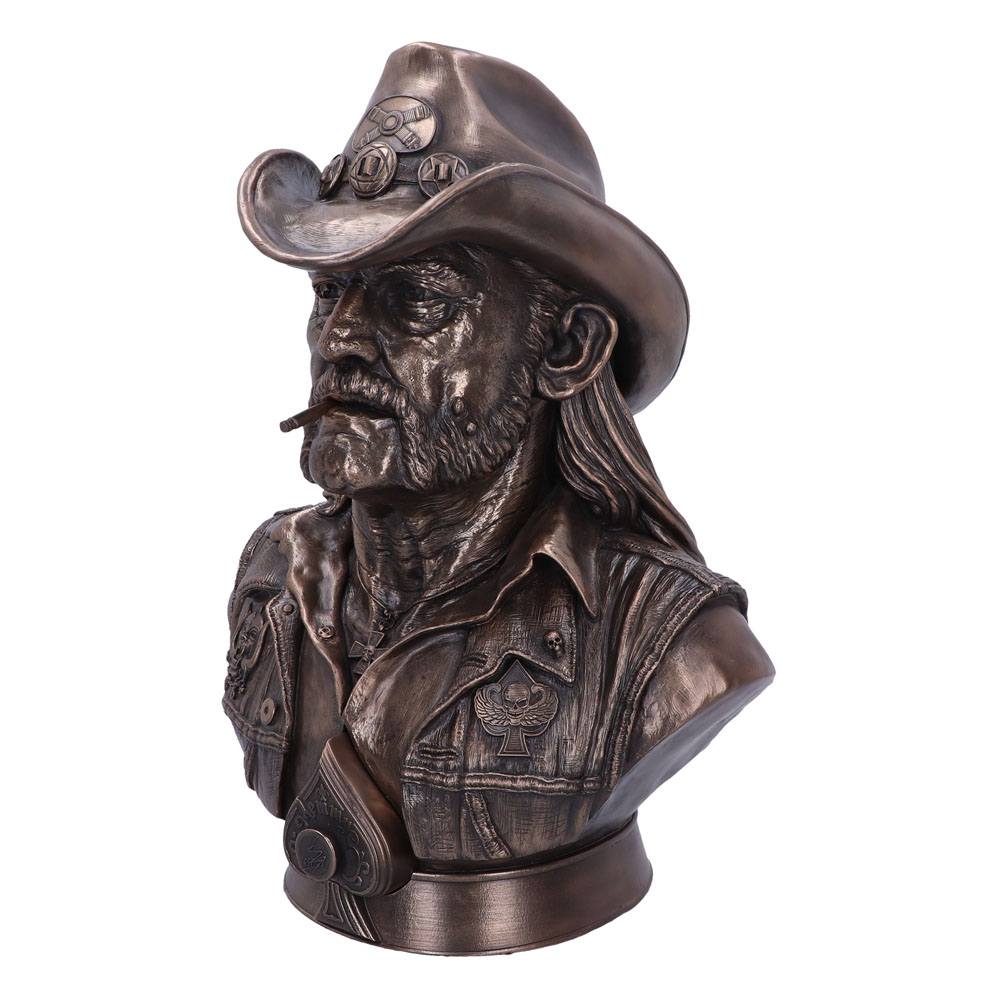 Motorhead - Buste Lemmy (Finition en bronze) 35cm