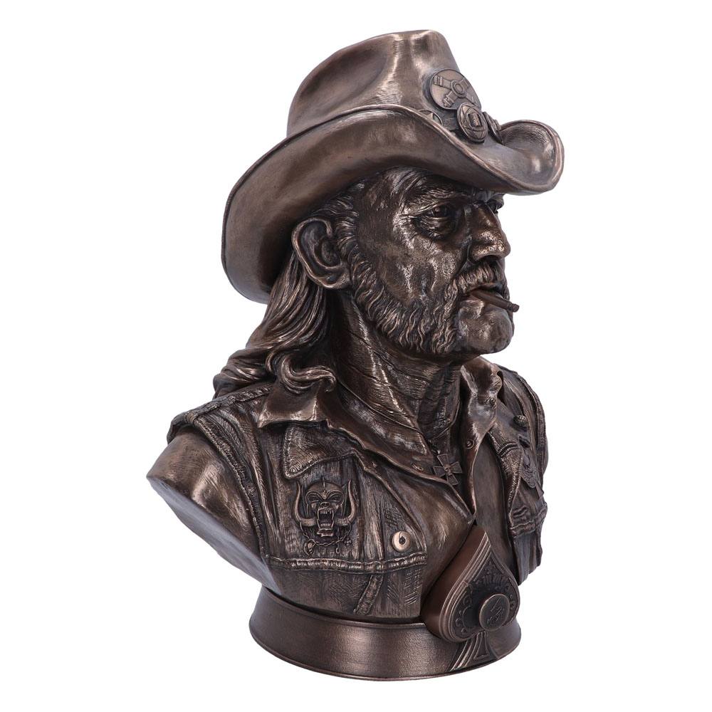 Motorhead - Buste Lemmy (Finition en bronze) 35cm