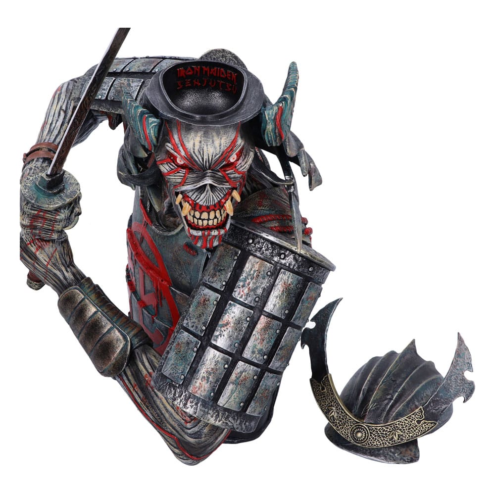 Iron Maiden - Boîte en forme de buste de Senjutsu 41cm