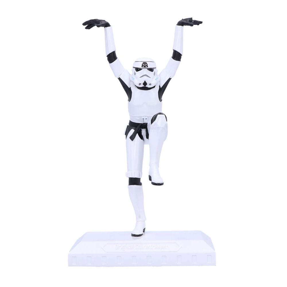 Star Wars - Statuette de Stormtrooper faisant le coup de pied de la grue 20.5cm