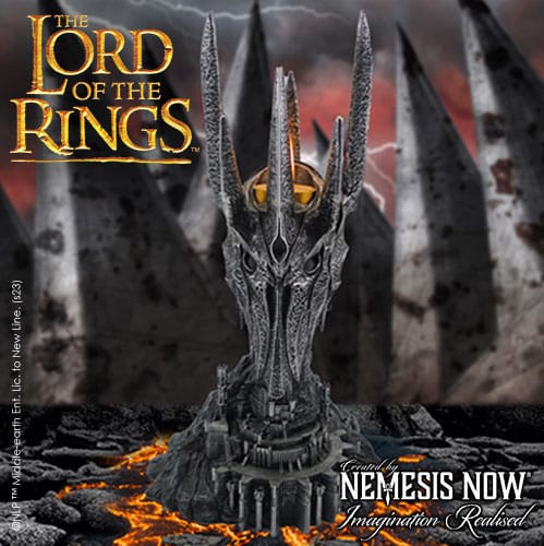 Nemesis Now - Le Seigneur des anneaux - Bougeoir Sauron 33cm