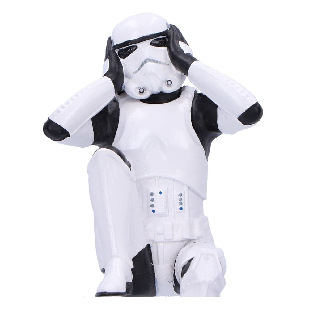 Stormtrooper figurines Three Wise Sitting Stormtroopers 11 cm