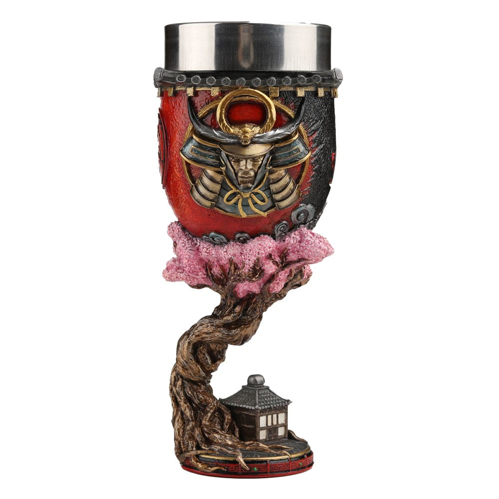 Nemesis Now - Assassin's Creed Shadow - Coupe Naoe et Yasuke 19.5cm