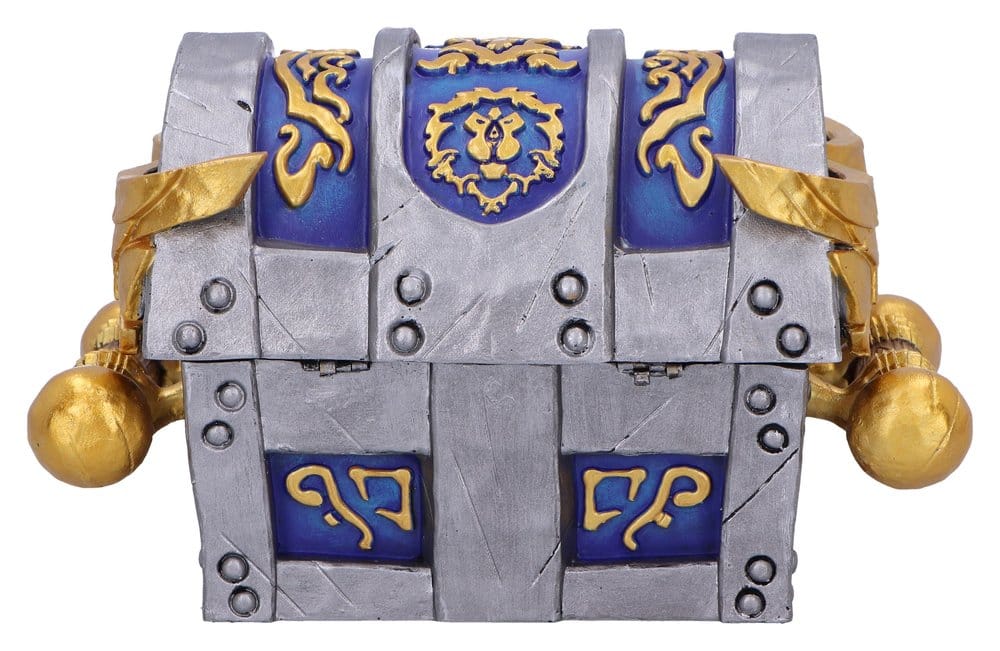World of Warcraft boîte de rangement Treasure Chest Alliance War 11 cm