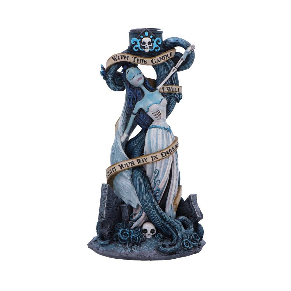 Les Noces funèbres bougeoir With This Candle Vow 19 cm