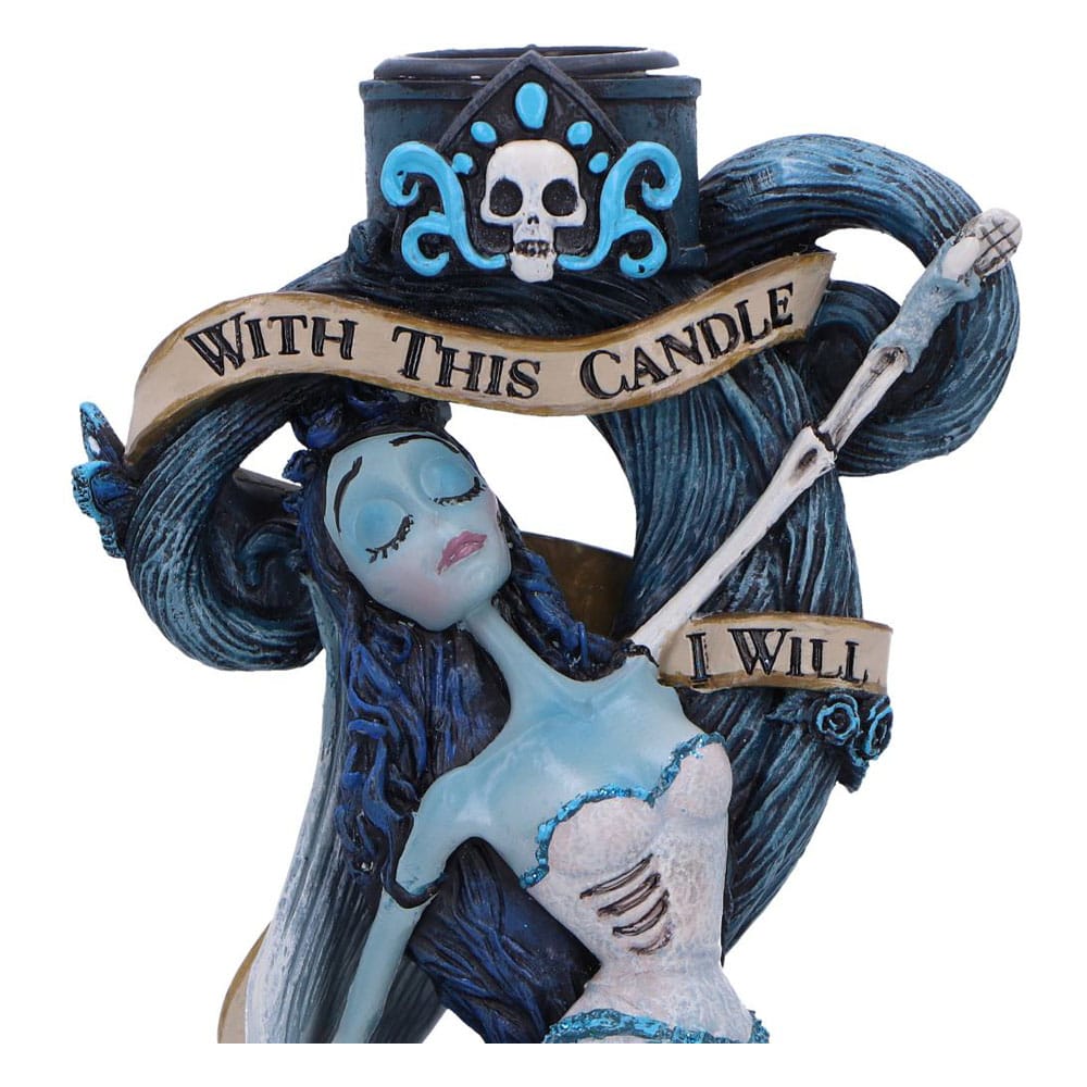 Les Noces funèbres bougeoir With This Candle Vow 19 cm