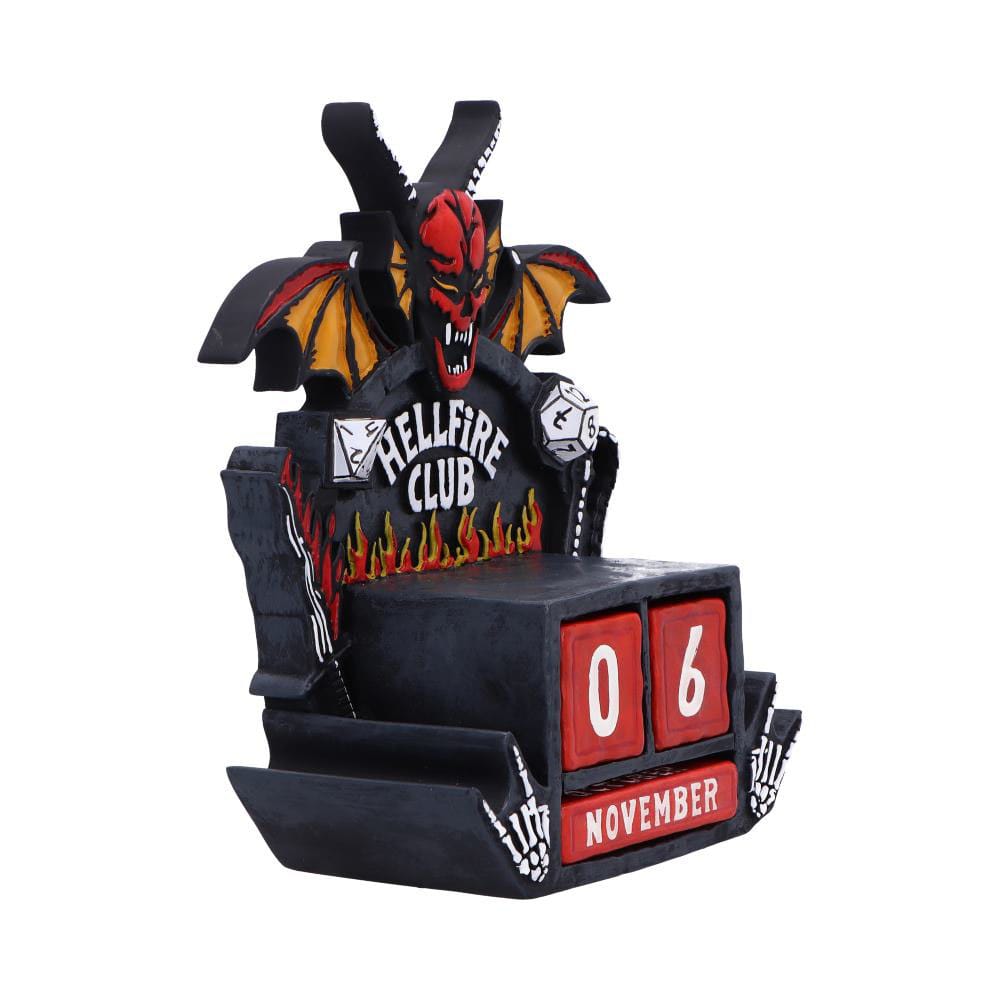 Stranger Things Calendrier perpétuel Hellfire Club 15 cm