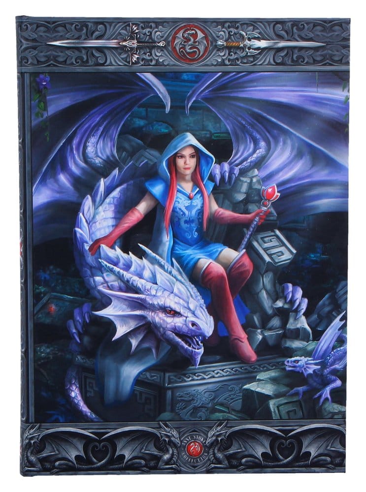 Anne Stokes journal Dragon Mage A5 18 cm
