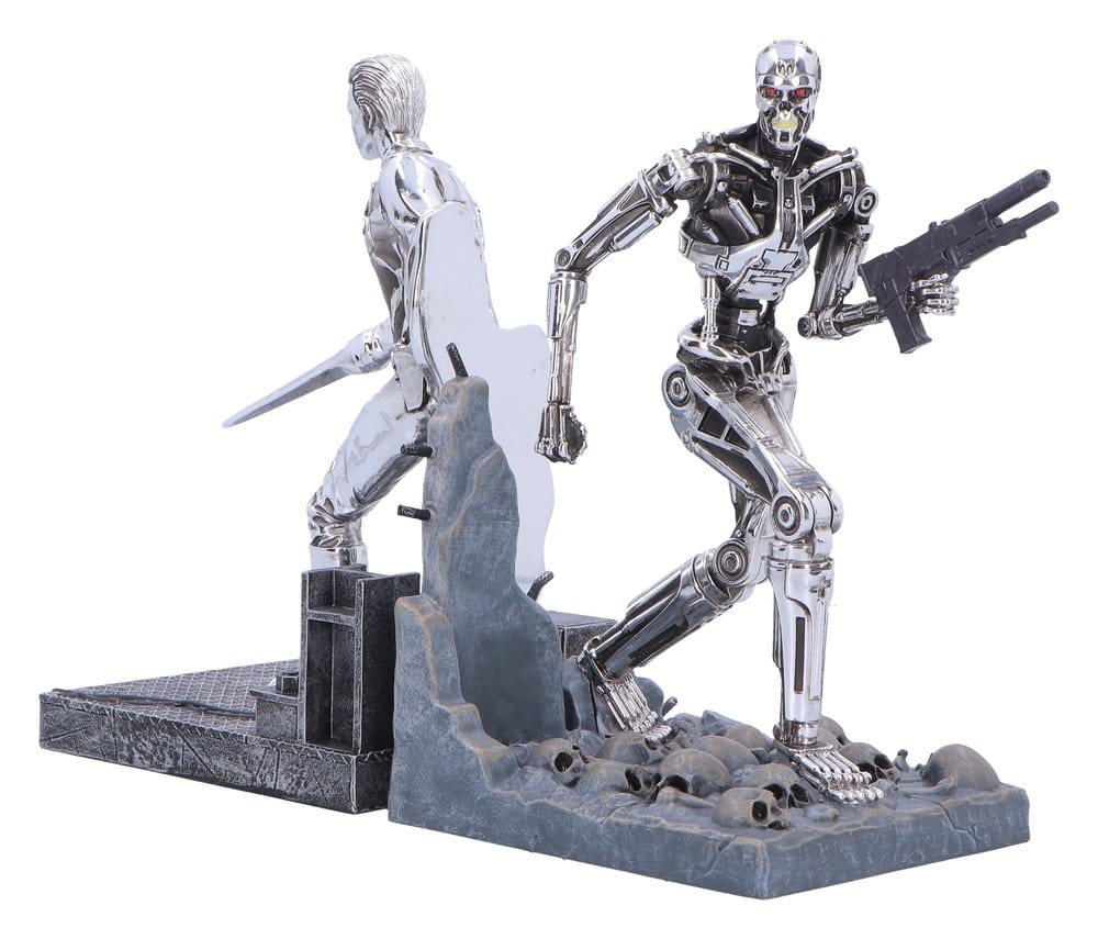 Terminator 2 serre-livres T-1000 vs T-800 19 cm