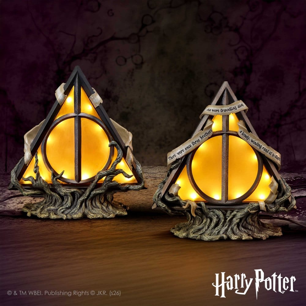 Harry Potter lampe Deathly Hallows 22 cm