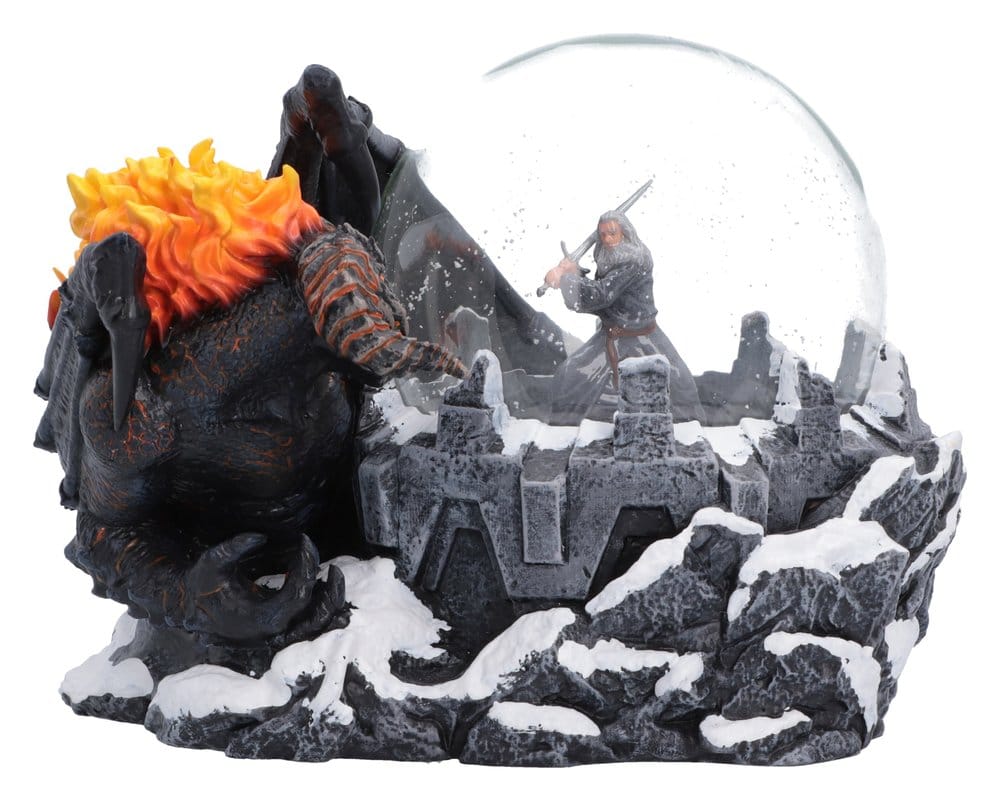 Le Seigneur des Anneaux boule à neige Battle of the Peak 13 cm