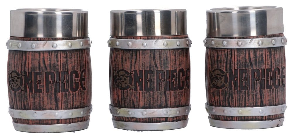 One Piece set de verres à shot Barrel 8 cm