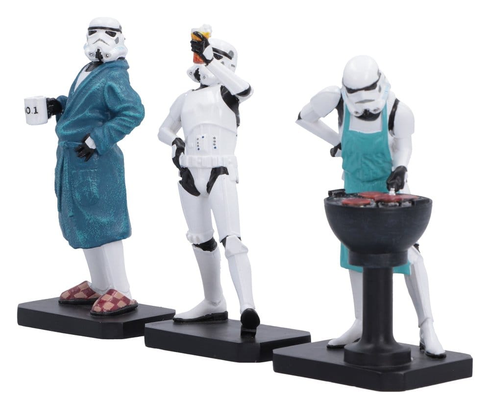 Original Stormtrooper figurines Set Living for the Weekend 11 cm
