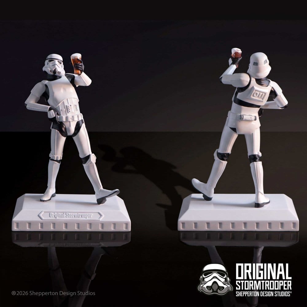 Original Stormtrooper figurine Raise a Glass 17 cm
