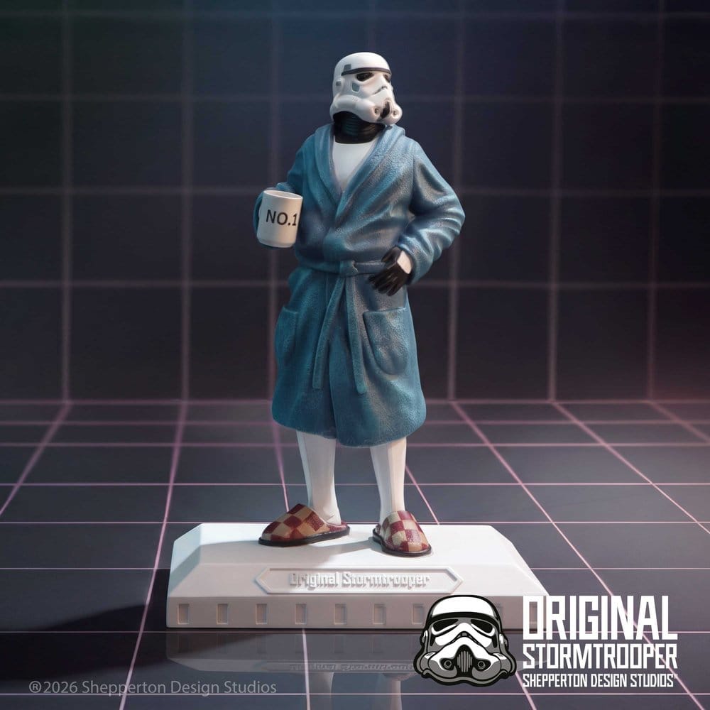 Original Stormtrooper figurine Off Duty 18 cm