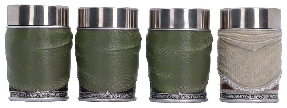 Le Seigneur des Anneaux set de mini tasses The Fellowship 4 cm
