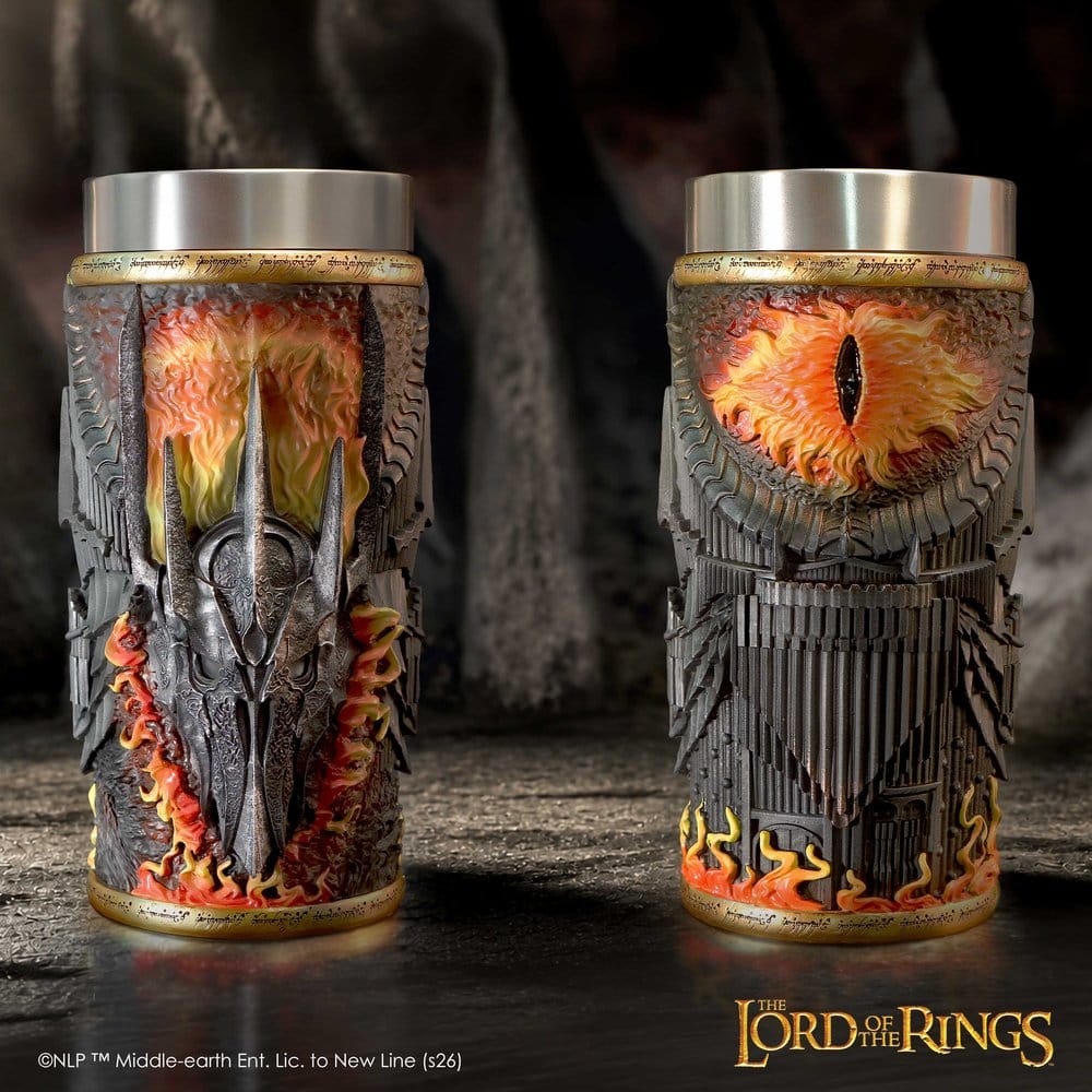 Le Seigneur des Anneaux calice Sauron 20 cm