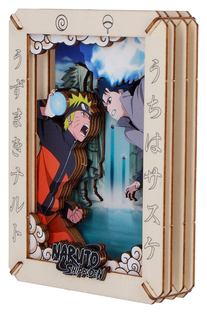 Naruto maquette Wooden Theatre The Final Valley (Medium) 14 cm