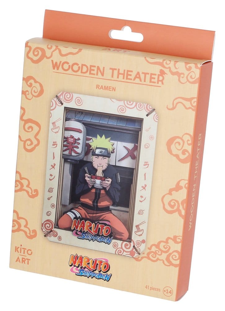 Naruto maquette Wooden Theatre Ramen (Medium) 14 cm