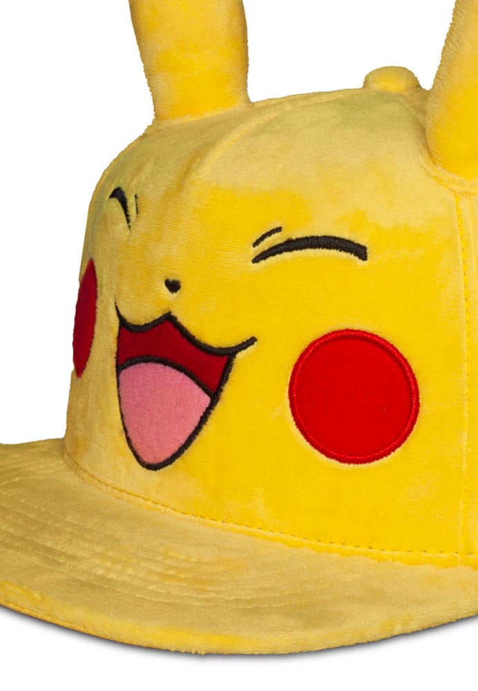 Pokémon - Casquette Snapback "Pikachu Joyeux"