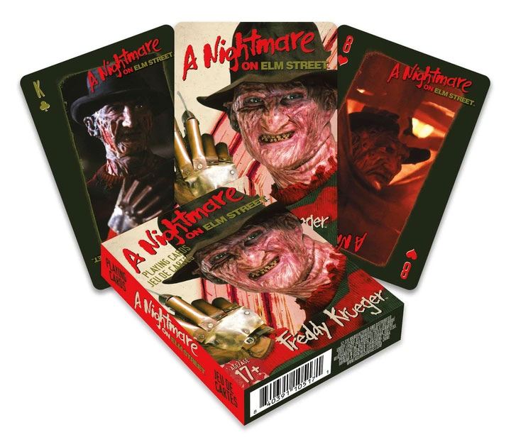Les Griffes de la Nuit jeu de cartes à jouer Freddy