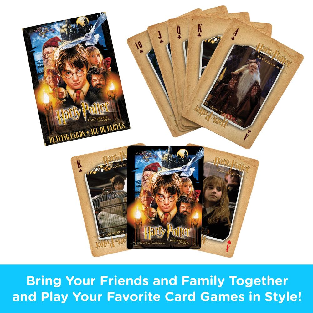 Harry Potter jeu de cartes à jouer Harry Potter à l'école des sorciers