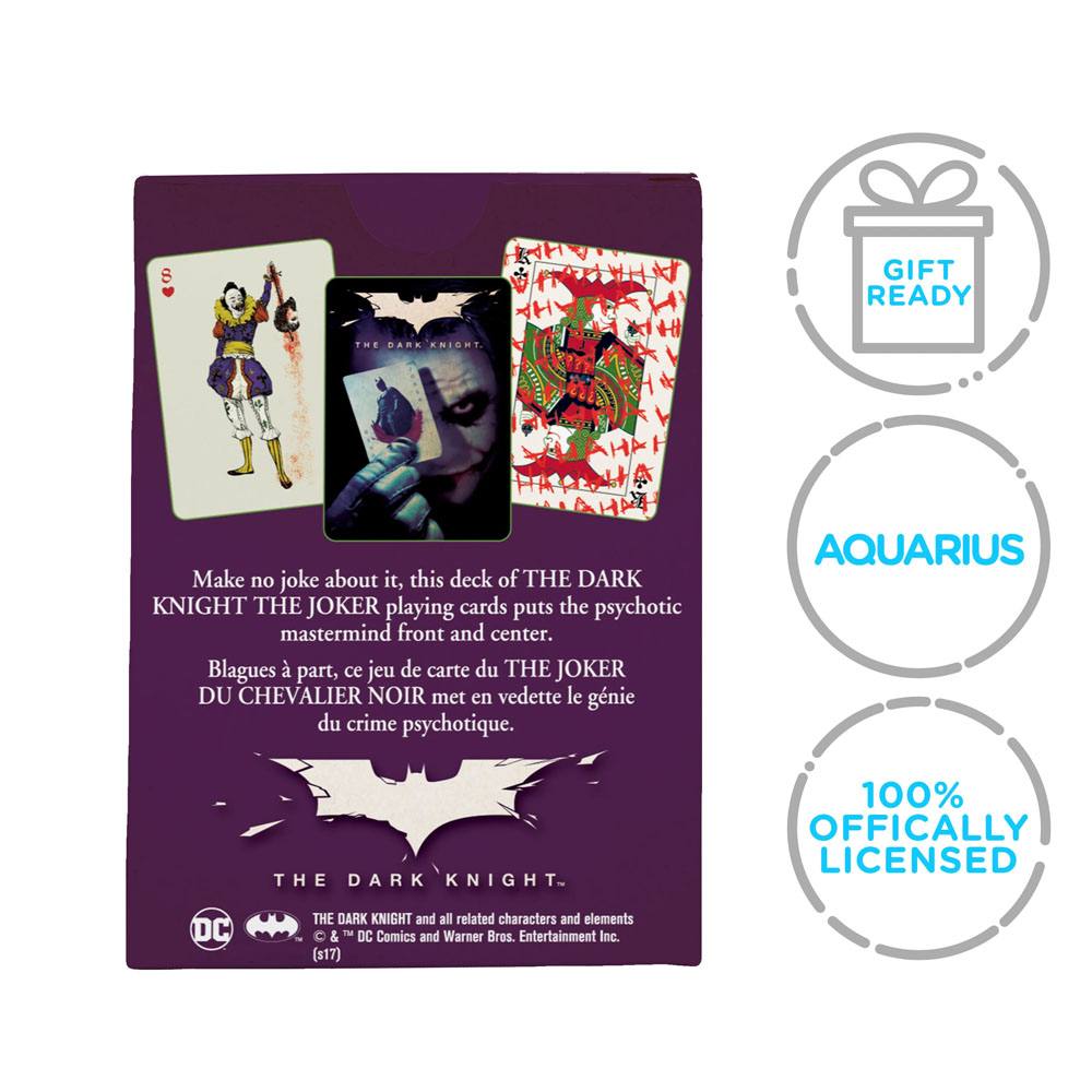 The Dark Knight jeu de cartes à jouer Joker