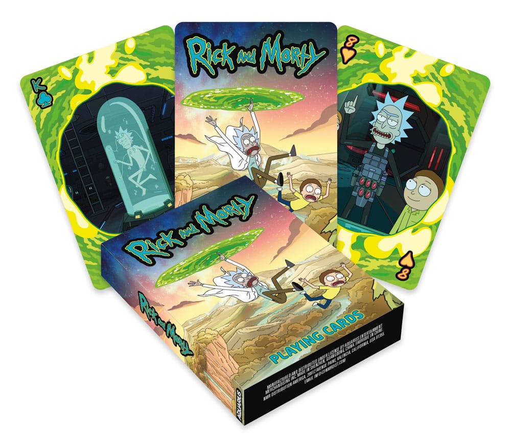 Rick and Morty jeu de cartes à jouer Scenes