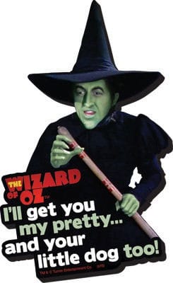 Le Magicien d'Oz aimant Funky Chunky I'll Get You...