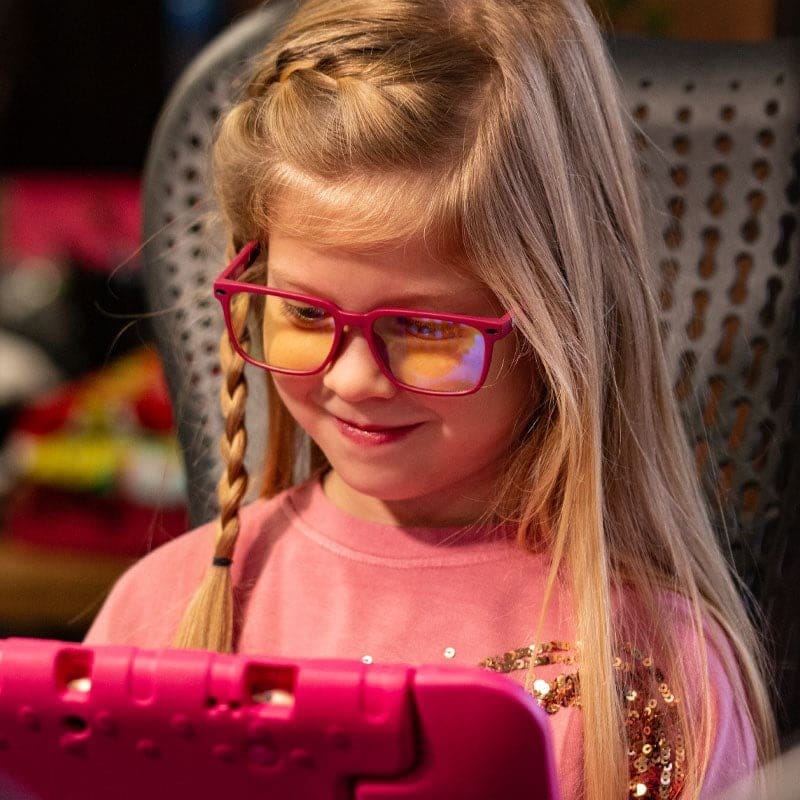 Numskull eSports lunette Kids Pink Blue Light Blocking