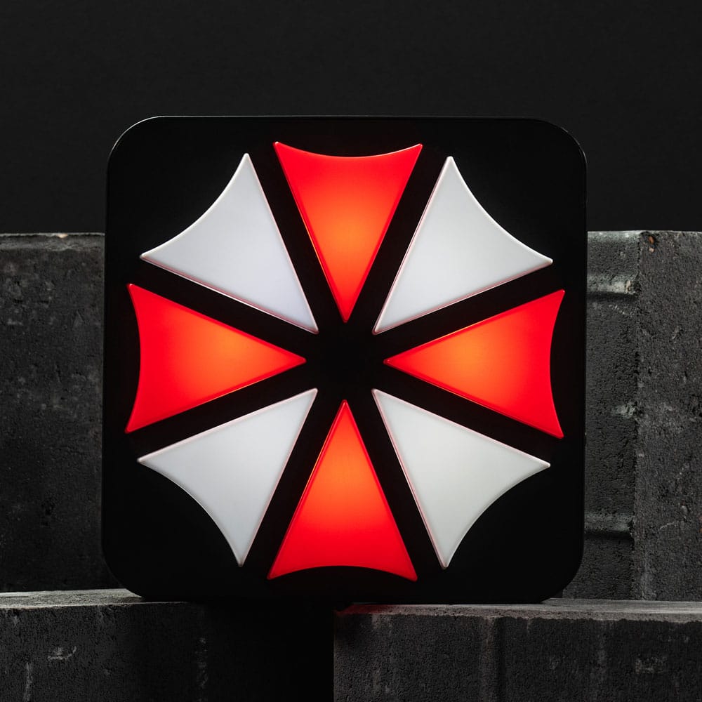Resident Evil - Lampe de bureau / Applique murale 3D Logo d'Umbrella Corporation