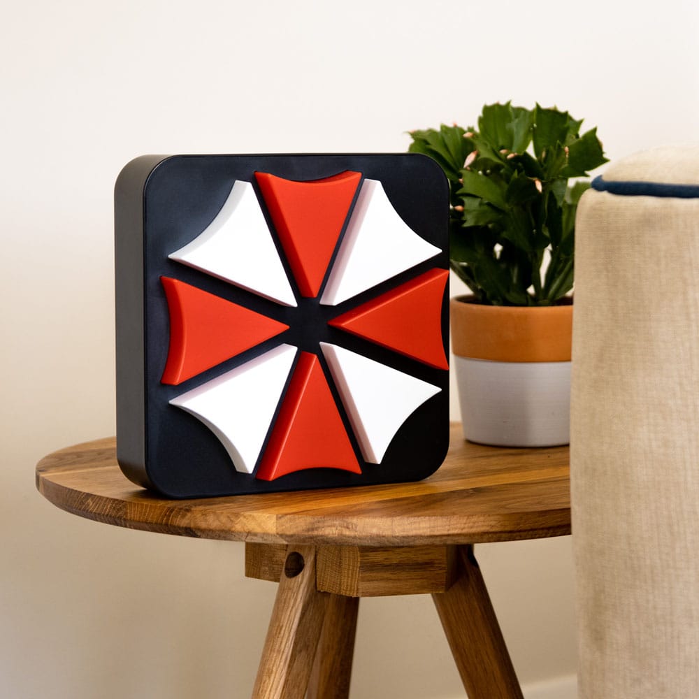 Resident Evil - Lampe de bureau / Applique murale 3D Logo d'Umbrella Corporation