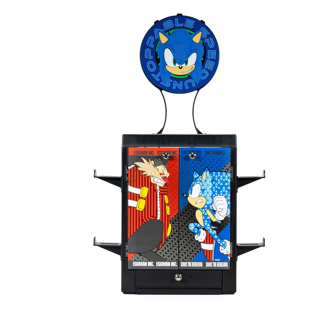 SEGA - Meuble de rangement officiel Sonic the Hedgehog pour gamer