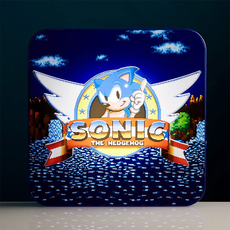 SEGA - Lampe de bureau / Applique murale 3D Sonic the Hedgehog
