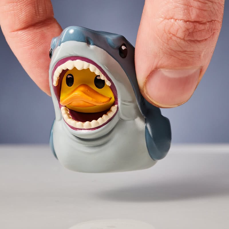Numskull - Mini TUBBZ Canard de bain - Les Dents de la mer - Bruce (Édition baignoire) - 5cm