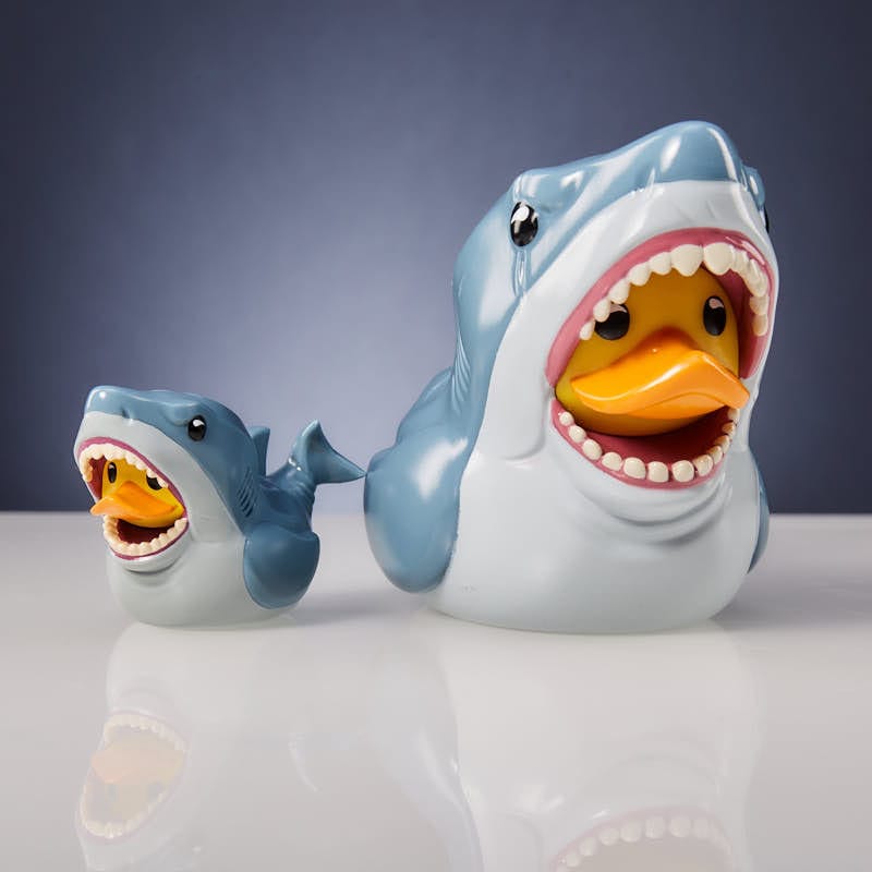 Numskull - Mini TUBBZ Canard de bain - Les Dents de la mer - Bruce (Édition baignoire) - 5cm