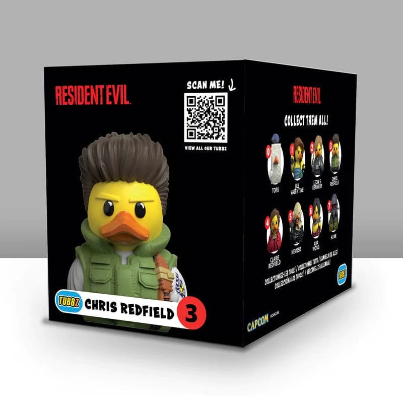 Resident Evil Tubbz figurine PVC Chris Redfield Boxed Edition 10 cm