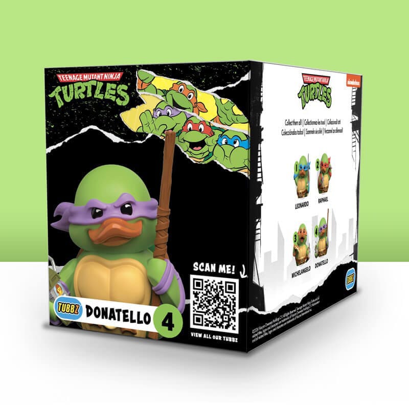 Tortues Ninja Tubbz figurine PVC Donatello Boxed Edition 10 cm