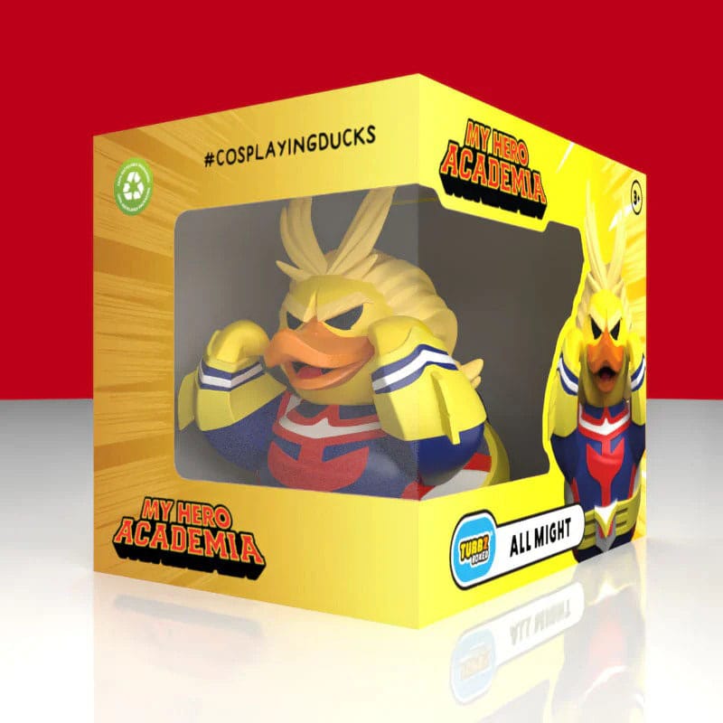 My Hero Academia Tubbz figurine PVC All Might Boxed Edition 10 cm