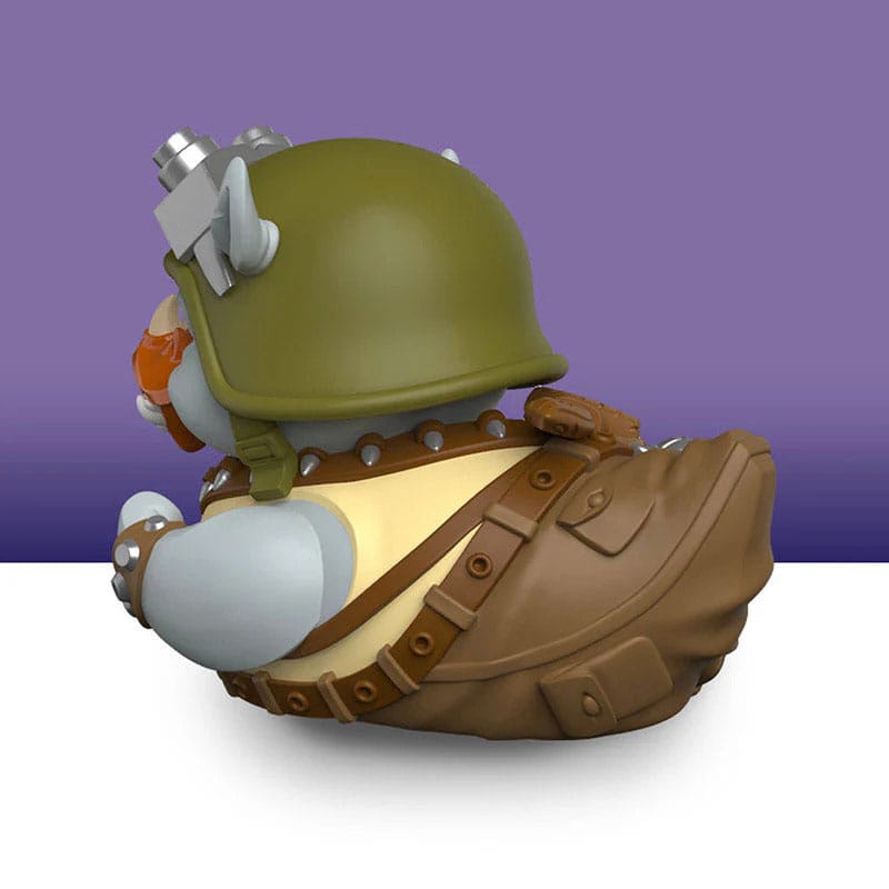 Numskull - TUBBZ Canard de bain - Tortues Ninja - Rocksteady (Première Édition) - 9cm