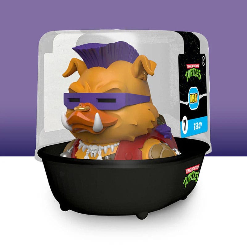 Numskull - TUBBZ Canard de bain - Tortues Ninja - Bebop (Première Édition) - 9cm