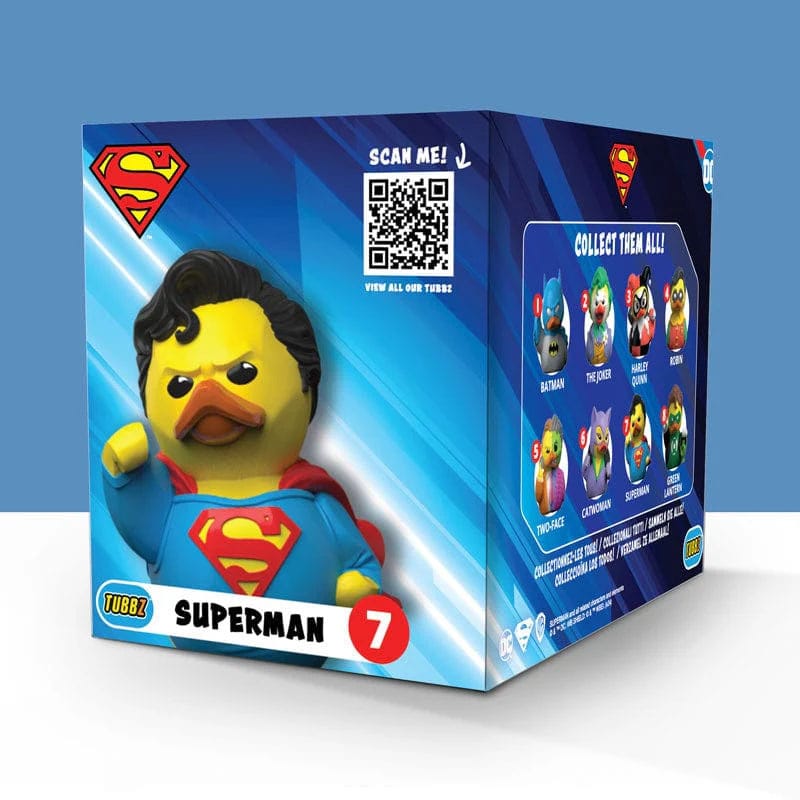 Best of TUBBZ Boîte Canard de bain - DC Comics - Superman - 9cm
