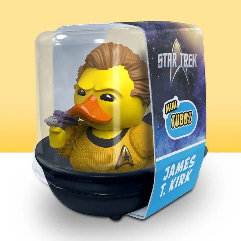 Numskull - Mini TUBBZ Canard de bain - Star Trek - James T. Kirk (Édition baignoire) - 5cm
