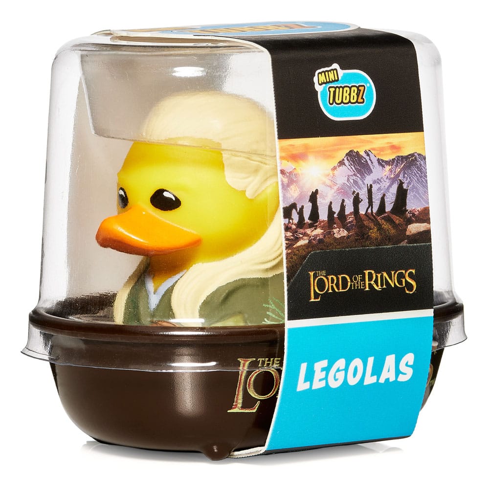 Numskull - Mini TUBBZ Canard de bain - Le Seigneur des anneaux - Legolas (Édition baignoire) - 5cm