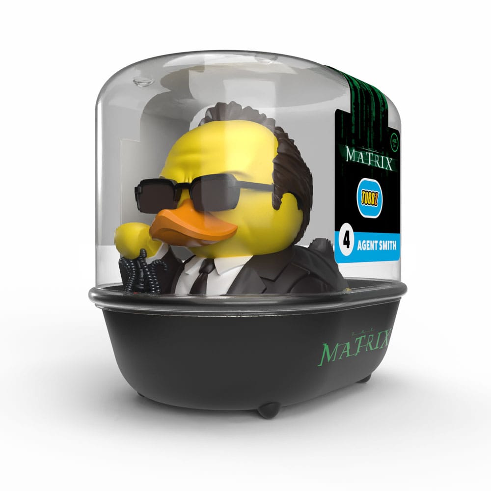 Numskull - TUBBZ Canard de bain - The Matrix - Agent Smith (Première Édition) - 9cm